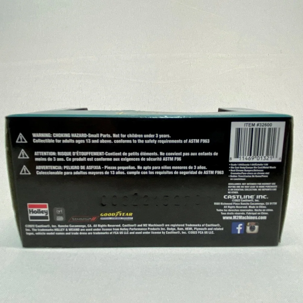 M2 Machines Weiand 1964 Dodge A100 Panel Van R63 Die-cast 1:64‎ Model NIP 2023
